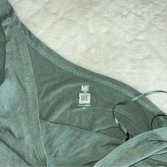 🔵 Pacsun Me to We Crop One Shoulder Top - Picture 3 of 3